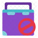 Denied Failure Baggage Icon