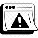 Website Internet Warning Icon