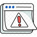 Website Internet Warning Icon