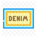 Denim Label  Icon