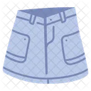 Denim Skirt Icon