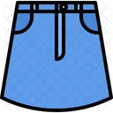 Denim Skirt  Icon