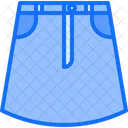 Denim Skirt  Icon