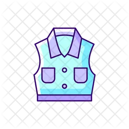 Denim Vest  Icon