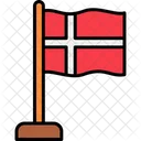 Denmark Country Danish Icon