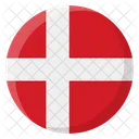 Denmark Danish Flag Icon