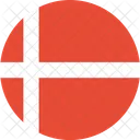 Denmark Flag World Icon