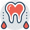 Saignement Gencives Maux De Dents Icône