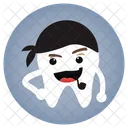 Pirate Dentiste Dent Icon