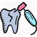 Dentiste Dentaire Forage Icône