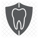 Protection Bouclier Dent Icône