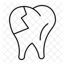 Dent ébréchée  Icône