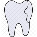 Dent malade  Icône