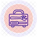 Dent Repair Line Icon Icon