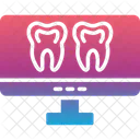 Dental Monitor Mouth Icon