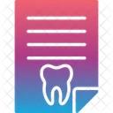 Dental Report Prescription Icon