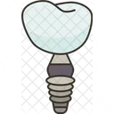 Dental Implants Tooth Icon