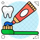 Dental Accessory Hygiene Toothbrush Icon