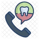 Dental Appointment Denatl Call Icon