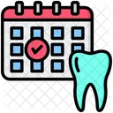 Dental Appointment Dental Checkup Schedule Icon