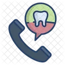 Dental Appointment Denatl Call Icon
