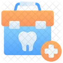 Dental Bag Briefcase Medical Kit Symbol