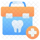 Dental Bag Briefcase Medical Kit 아이콘