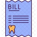 Dental Bill Dental Dentist Icon