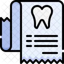 Dental Bill  Icon