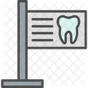 Dental Board Dentist Sign Board Stomatology Icon