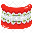 Dental Braces Teeth Icon