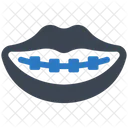 Braces Brackets Ortho Icon