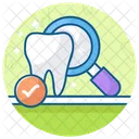 Dental Care Oral Hygiene Tooth Examine Icon