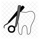 Black Monochrome Dental Care Illustration Dental Care Dental Icon
