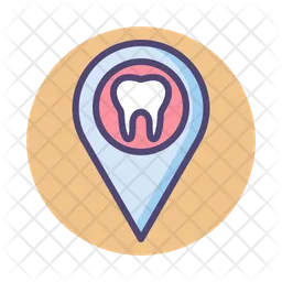 Dental Care Location  Icon