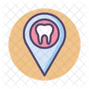 Dental Care Location  Icon