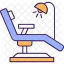 Dental Chair Checkup Hydraulic Icon