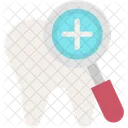 Dental Checkup Dentist Loupe Icon