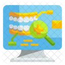 Dental Checkup Dental Online Icon