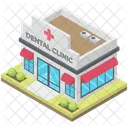Dental Clinic Building Hospital Building Building Icon