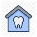 Clinic Dentist House Icon