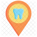 Pin Location Dentist Icon
