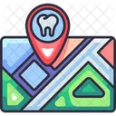 Dental Clinic Location  Icon