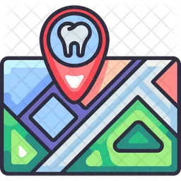 Dental Clinic Location  Icon