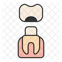 Dental Crown Prosthesis Tooth Icon