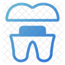 Dental Crown Denture Surgery Icon