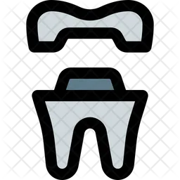 Dental Crown Two  Icon