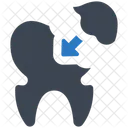 Dental Decaying Decaying Stopping Icon