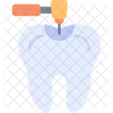 Dental Drill Care Dental Equipment Icon