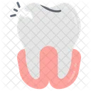 Dental Emergency Toothache Broken Tooth Icon